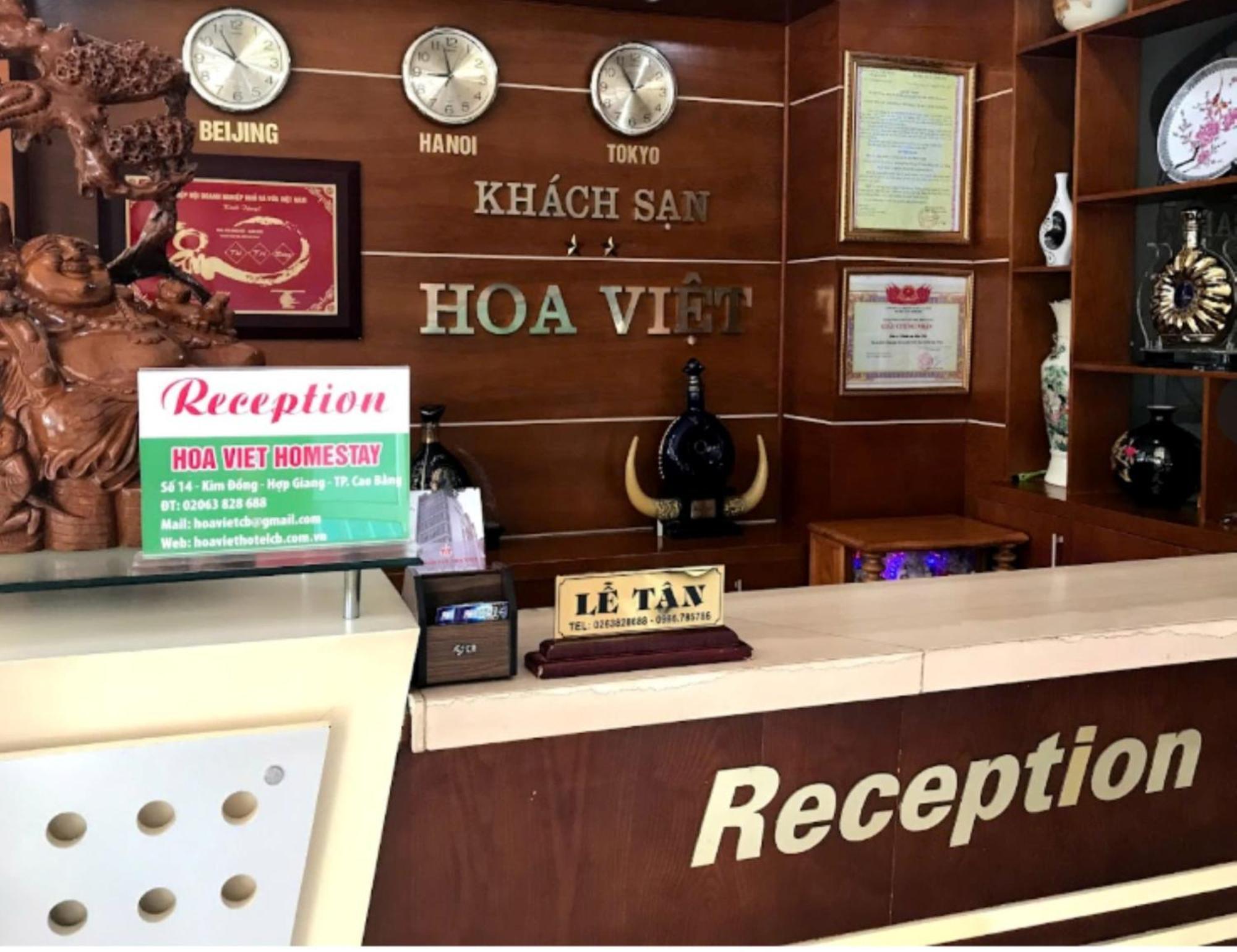 Hoa Viet Hotel カオバン エクステリア 写真
